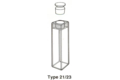 Kyveta, typ 23 – fluorimetrická pravoúhlá se zátkou