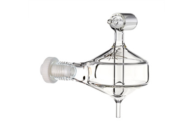 Twister Spray Chamber with Helix , 50ml cyclonic, Borosilicate glass (20-809-2574HE)