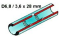 Pyrolytická kyveta s půlkruhovými mezikružím pro Thermo Electron (Unicam) (10 ks)