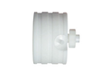 End Cap with Blend Gas Connector and Helix