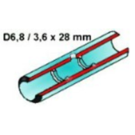 Pyrolytická kyveta s půlkruhovými mezikružím pro Thermo Electron (Unicam), 10 ks (56UN004)