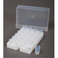 24 Position Short Rack Kit with Cover - includes 24 - 1.5mL PFA Vials  (SP6322)