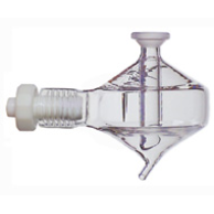 Twister Spray Chamber with Helix , 50ml cyclonic, Borosilicate glass (20-809-0222HE)