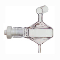 Tracey Spray Chamber with Helix , 50ml cyclonic, Borosilicate glass (20-809-0224HE)