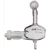 Cinnabar Spray Chamber with Helix, 20ml cyclonic, Borosilicate glass (20-809-0322HE)