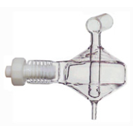 Twister Spray Chamber with Helix , 50ml cyclonic, Borosilicate glass (20-809-0578HE)