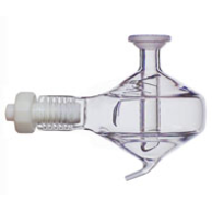 Twister Spray Chamber with Helix , 50ml cyclonic, Borosilicate glass