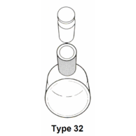 Kyveta, typ 32– cylindrická se zátkou
