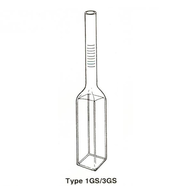 Kyveta, typ 3GS – fluorimetrická pravoúhlá s graduovanou stopkou