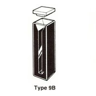 Semi-mikro kyveta zatmavená Typ 9B