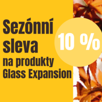 SEZÓNNÍ SLEVA Glass Expansion