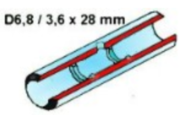 Pyrolytická kyveta s půlkruhovými mezikružím s prodlouženou životností pro Thermo Electron (Unicam) (10 ks)