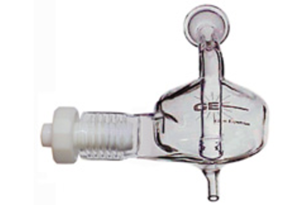 Twister Spray Chamber with Helix , 50ml cyclonic, Borosilicate glass (20-809-0293HE)