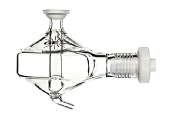 Twister Spray Chamber with Helix , 50ml cyclonic, Borosilicate glass (20-809-2951HE)