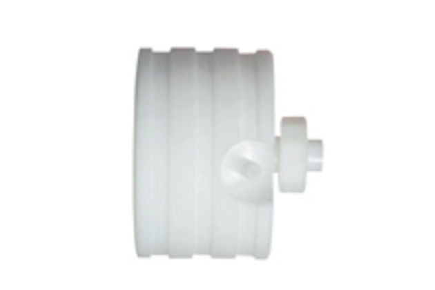 End Cap with Blend Gas Connector and Helix