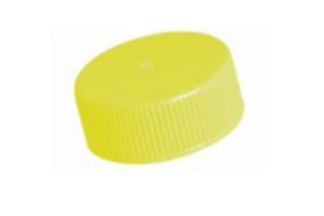 Šroubovací víčka pro 50 ml DigiTUBEs, žlutá, (250 ks) (010-500-130)  