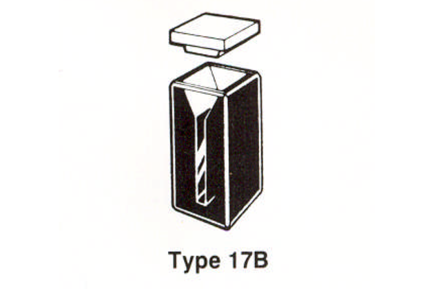 Kyveta, typ 17B – mikro nízká pravoúhlá zatmavená