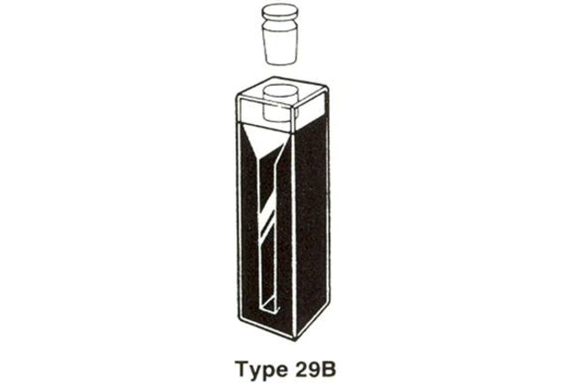 Kyveta, typ 29B– semi mikro se zátkou zatmavená