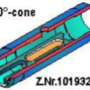 Tube, coated, with forked platform 90°, 10 ks (56Shi02)